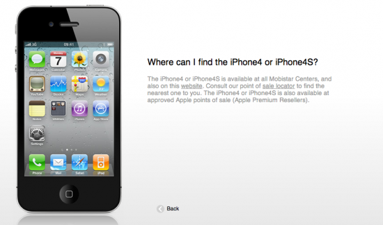 Mobistar iPhone 4S