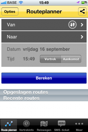 de lijn application iphone routeplanner