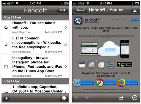 handoff
