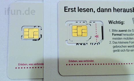 Les premières cartes Nano-SIM livrées en Allemagne - Belgium iPhone