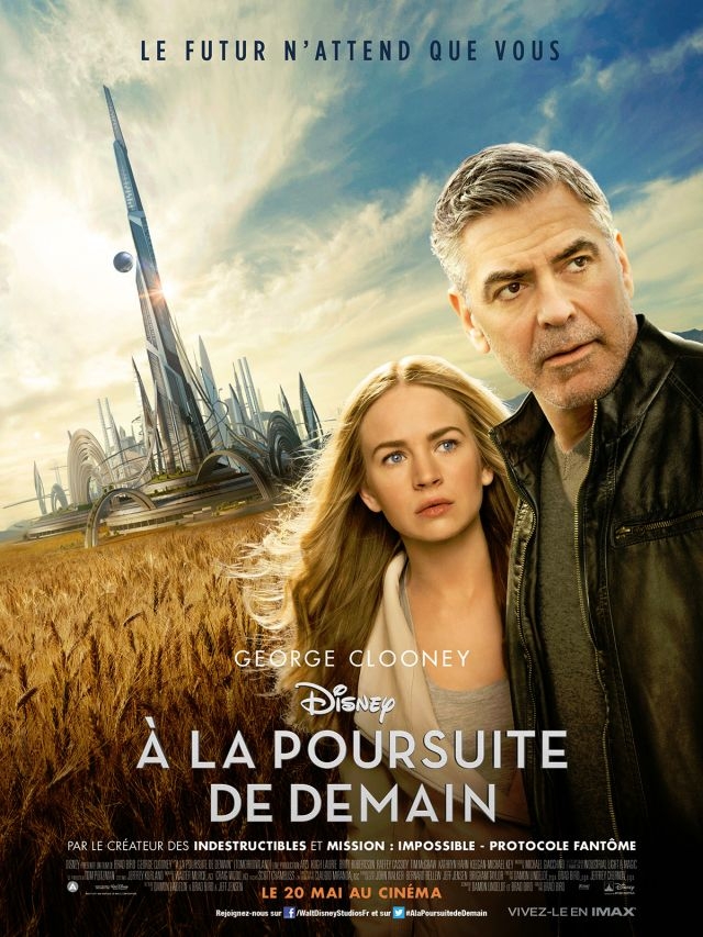 "À la poursuite de demain" est le premier poster reconnu par l'application Shazam.