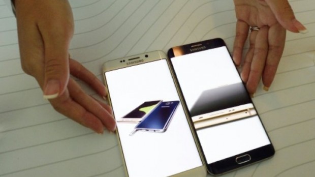 Le nouveau Galaxy S6 Edge - © AFP 
