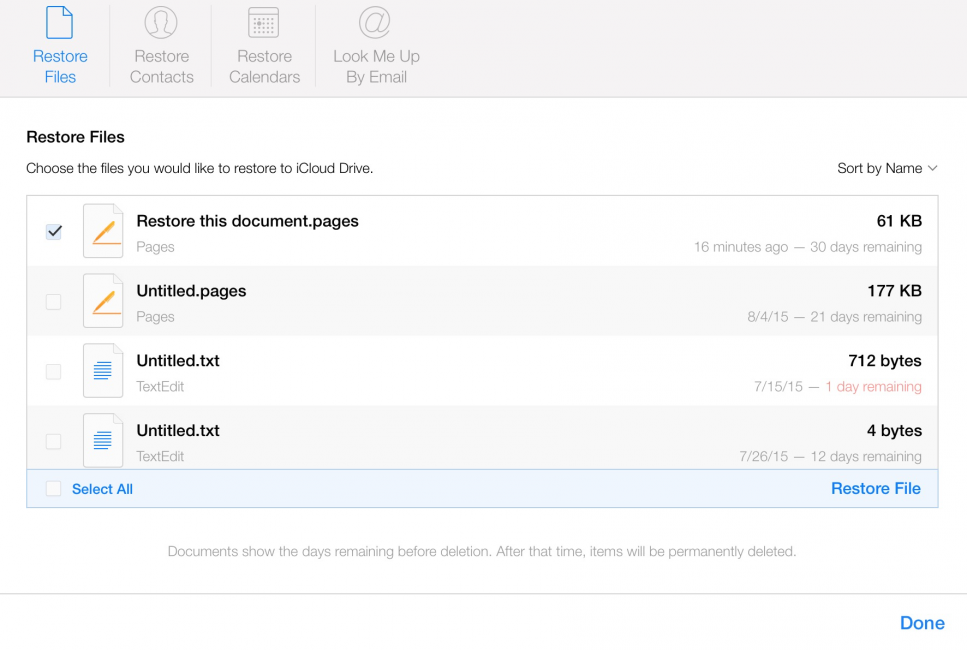 iCloud-Restore-File