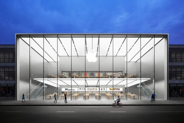 L'Apple Store de West Lake, en Chine. - © DR