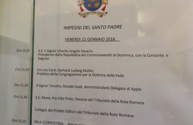 Agenda papal