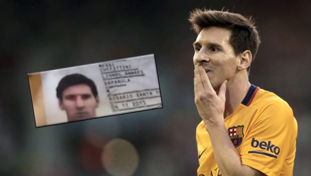 Messi-passeport