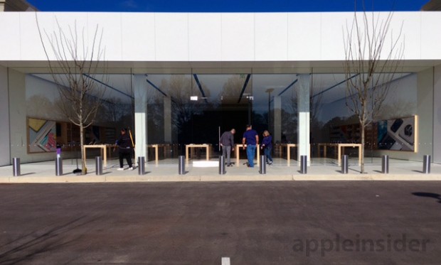 Le nouvel Apple Store de Memphis. - © DR