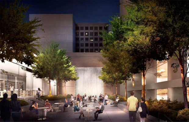 La "place" derrière l'Apple Store de San Francisco. - © DR