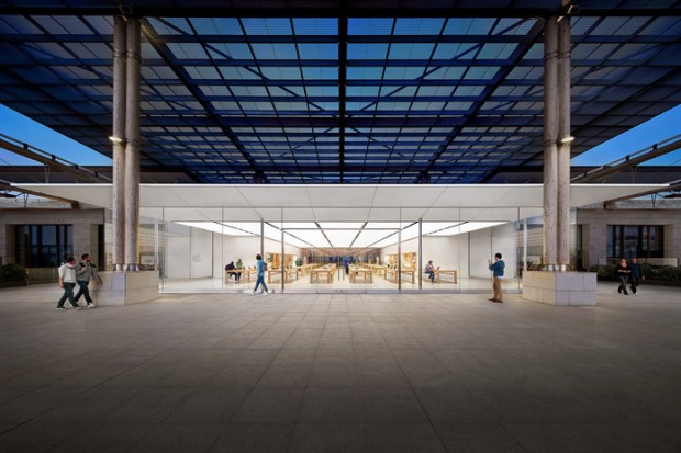 La photo officielle de l'Apple Store de Marseille. © DR
