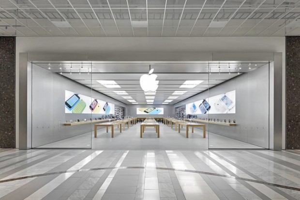 L'ancien style des Apple Store... - © DR