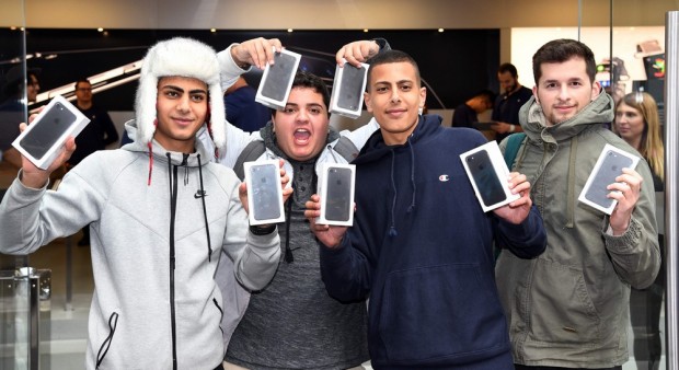 Apple's iPhone 7 release in Australia.