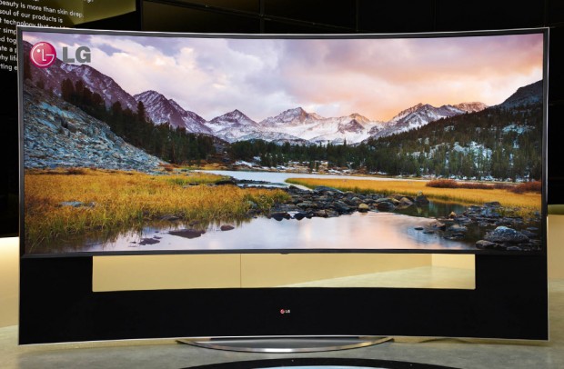LG a plusieurs écrans incurvés dans son catalogue. 