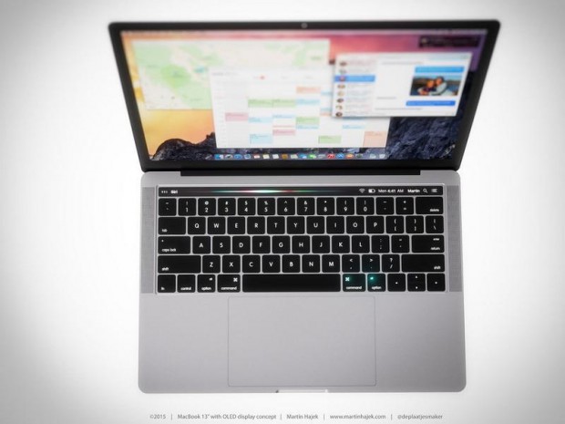 photo mac une