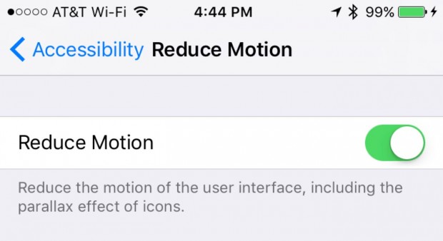 reduce motion