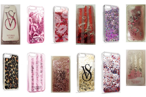 coques à paillettes Victoria's secret