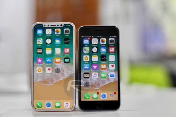 L'iPhone 8 face au modèle 6s.