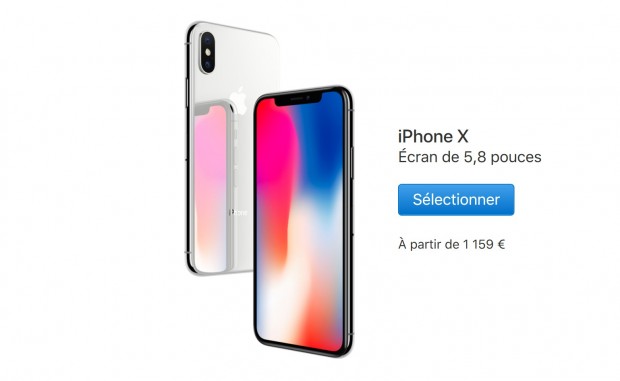 iphonex prix