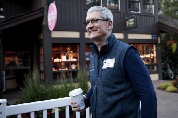 Tim Cook café