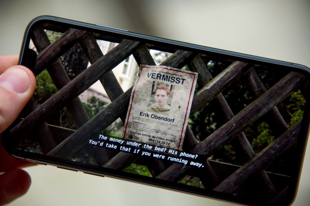 L'iPhone X est parfait pour visionner un film ou pour jouer - crédit photo : E.F.