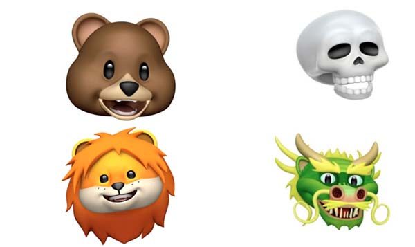 Animojis ios11.3