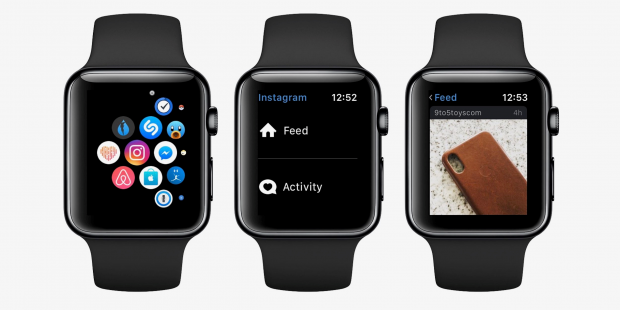 instagram apple watch