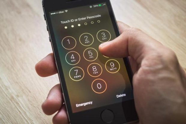 Touch ID or Enter Passcode