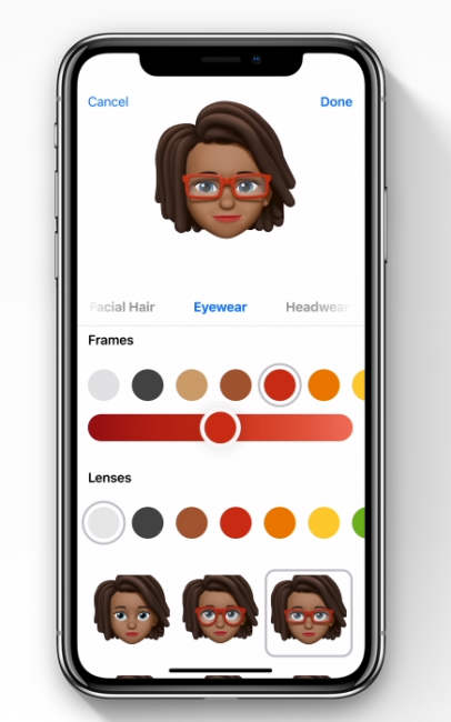 memoji ios12