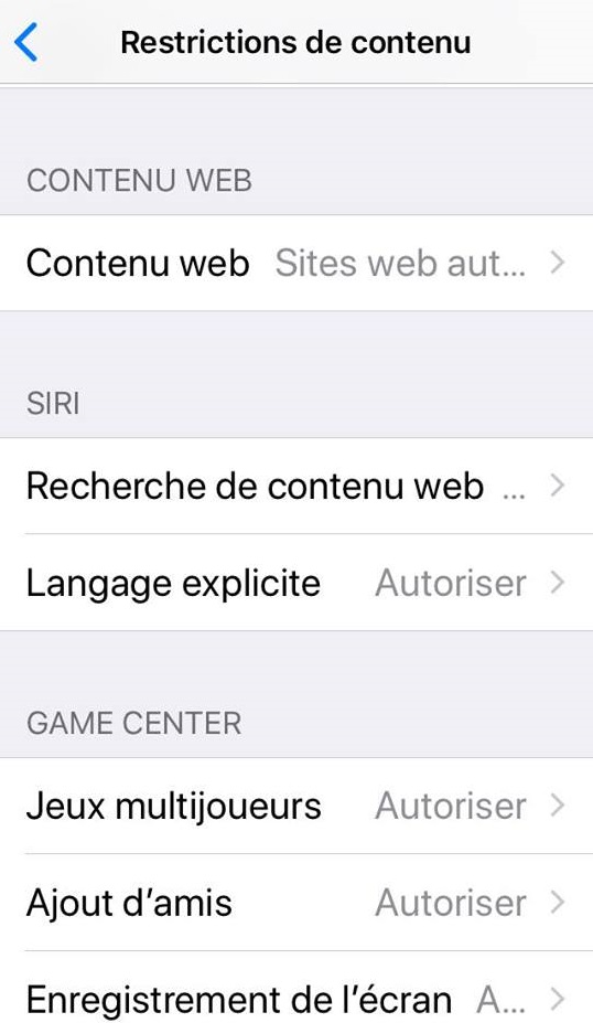 Comment Enlever Un Controle Parentale Sur Iphone Comment instaurer un contrôle parental sur iPhone - Belgium-iPhone