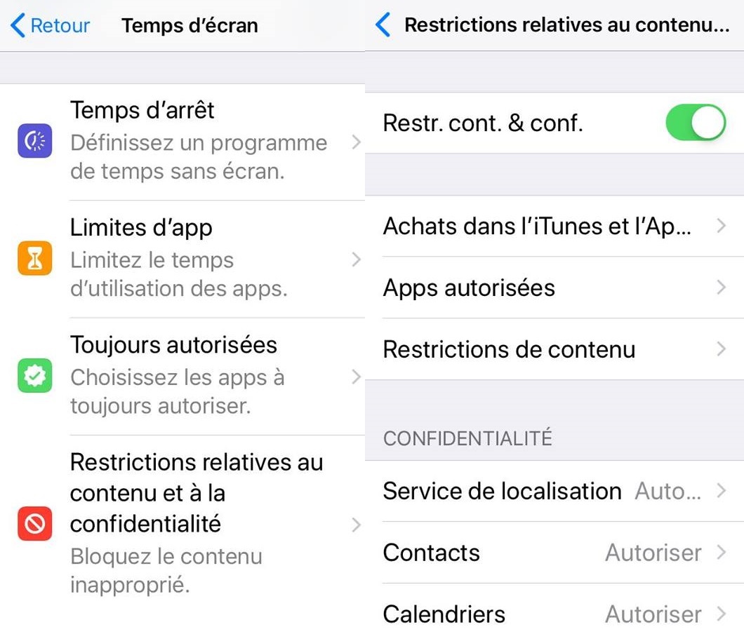 Comment Enlever Un Controle Parentale Sur Iphone Comment instaurer un contrôle parental sur iPhone - Belgium-iPhone