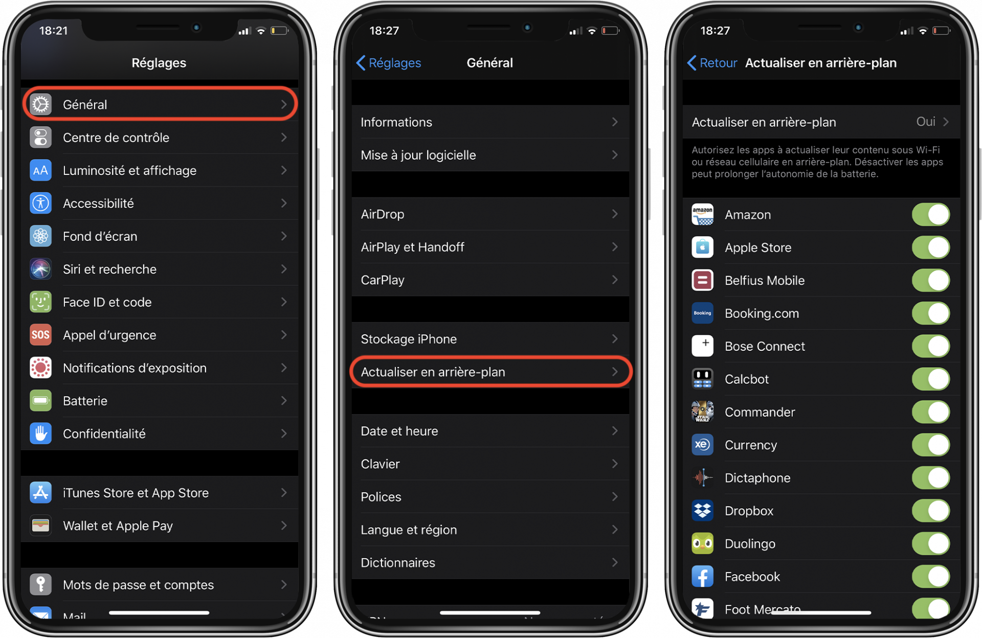 Comment préserver la batterie de son iPhone/iPad Belgium iPhone