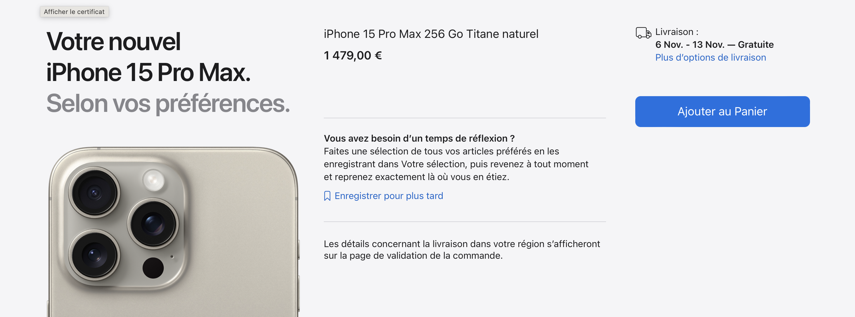 La chiffonnette d'Apple est déjà en rupture de stock - Belgium iPhone